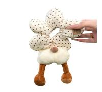 Accessorio creativo per capelli che combina la forma del fumetto e i motivi floreali in morbido tessuto Scrunchie per coda di cavallo Styling