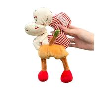 Accessorio creativo per capelli che combina la forma del fumetto e i motivi floreali in morbido tessuto Scrunchie per coda di cavallo Styling