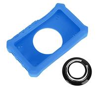 Accessorio custodia protettiva in silicone per mini oscilloscopio DS213 con supporto ad anello per un facile utilizzo e protezione Nero Blu Rosso Giallo (Blu)