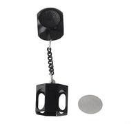 Accessorio da biliardo in alluminio che funge sia da custodia per gesso che per punta della stecca per migliorare le prestazioni della stecca durante il gioco di biliardo