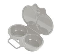 Accessorio Da Cucina Per Microonde Con 2 Cavità Antiaderenti Per Uova | Accessorio Da Cucina Con 2 Cavità Antiaderenti Per Cuocere Uova Al Microonde Facilmente