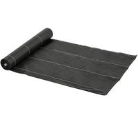 Outsunny Telo Pacciamatura 50x2m 100g/m² Anti Erbacce Nero Drenante Orto