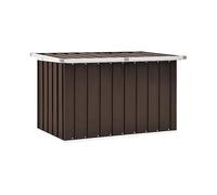 ACCESSORIO DA GIARDINO VIDAXL Cassa di stoccaggio, Acciaio galvanizzato, plastica, 65x67x109 cm