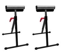 ACCESSORIO DA GIARDINO VIDAXL Cavalletto a Rullo Regolabile Set 2 pz - 140162
