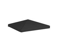 ACCESSORIO DA GIARDINO VIDAXL Copertura Superiore per Gazebo 270 g/m² 3x3 m Nera - 312078