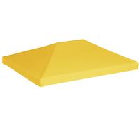ACCESSORIO DA GIARDINO VIDAXL Copertura Superiore per Gazebo 270 g/m² 4x3 m Gialla - 312082