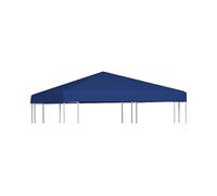 ACCESSORIO DA GIARDINO VIDAXL Copertura Superiore per Gazebo 310 g/m² 3x3 m Blu - 44782