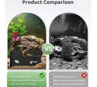 Accessorio Decorativo Sottomarino Per Acquario Paesaggio Tunnel Angolare Sicuro