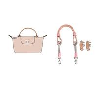 Accessorio di aggiornamento della tracolla ricostruita in tessuto di nylon for la borsa Longchamp Mini(Lotus root powder)