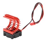 Accessorio di aggiornamento per dissipatore di calore per motore 380/390 Modello di barca auto RC RC 1/16 con spina JST - Resistente dissipatore di calore del motore RC in alluminio per un'efficace