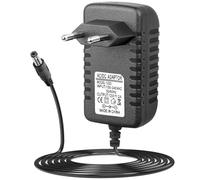 Accessorio di alimentazione 12 V DC, 12 V, pedale per chitarra, 12 Volt, 2000 mA. Cavo di ricarica per tastiera pianoforte, effetti chitarra, elettrodo negativo medio