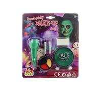 Accessorio di Halloween - Naso da strega e trucco
