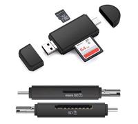 Accessorio di memoria compatto, consente di risparmiare spazio, progettato per dispositivi mobili.