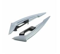 Accessorio Di Modifica Alette Per Carenatura Anteriore Per Moto, 1 Paio, Spoiler Laterali Universali, Adesivo Per Ala Dinamica, Aletta Per Moto, Aerodinamica(Gray)