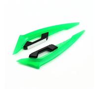 Accessorio Di Modifica Alette Per Carenatura Anteriore Per Moto, 1 Paio, Spoiler Laterali Universali, Adesivo Per Ala Dinamica, Aletta Per Moto, Aerodinamica(Transparent Green)