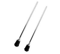 Accessorio di montaggio per strumento musicale batterista Percussionista Gamba per grancassa Rialzi in metallo Piedino da pavimento Set di ricambio per batteria Gambe