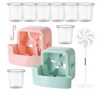 Accessorio Di Raffreddamento Per Ventola Elettrica - 2 Pezzi Di Fuochi D'artificio Di Ghiaccio Con Gancio Per Ventola, Accessorio Di Ventilazione Portatile Per Galleria Del Per La Stagione Calda