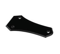 Accessorio di ricambio a 3 fori per chitarra e basso, senza viti, distanza tra i fori centrali 50 mm