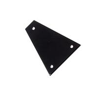 Accessorio di Ricambio per Chitarra 1 Copertura Per Truss Rod In Lega Di Alluminio Nera Vuota Per Parti Di Chitarra