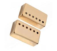 Accessorio di Ricambio per Chitarra 2 Pezzi Di Copertura Per Pickup Humbucker In Metallo Da 50 Mm E 52 Mm Per Parti Di Chitarra Elettrica Stile For LP (Color : Gold)