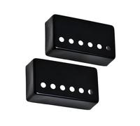 Accessorio di Ricambio per Chitarra 2 Pezzi Di Copertura Per Pickup Humbucker In Metallo Da 50 Mm E 52 Mm Per Parti Di Chitarra Elettrica Stile For LP (Color : Black)