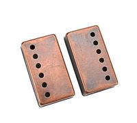 Accessorio di Ricambio per Chitarra 2 Pezzi Di Copertura Pickup Humbucker Per Chitarra 50mm 52mm Parti Del Telaio Pickup Per Chitarra In Rame