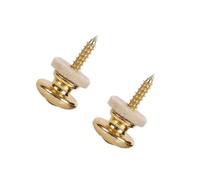 Accessorio di Ricambio per Chitarra 2 Pezzi Di Lana Di Rame Cinghia Per Chitarra Blocco Pioli Di Bloccaggio Perni Pulsante A Forma Di Fungo Per Chitarra Basso (Color : 02)