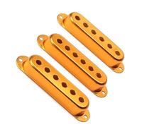 Accessorio di Ricambio per Chitarra 3 Pezzi 48/50/52mm Single Coil Pickup Cover Per Chitarra Elettrica Pickup In Ottone Coperture Parti (Color : D)