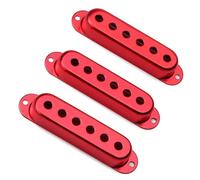 Accessorio di Ricambio per Chitarra 3 Pezzi 48/50/52mm Single Coil Pickup Cover Per Chitarra Elettrica Pickup In Ottone Coperture Parti (Color : F)