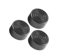 Accessorio di Ricambio per Chitarra 3 Pezzi Nero Pedale Topper Protector ABS Pedali Effetto Chitarra Parte Superiore Per Pedale Effetto Chitarra