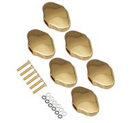 Accessorio di Ricambio per Chitarra 6 Pezzi In Lega Di Zinco Per Chitarra, Accordatura, Peg, Manopole, Chiavi, Sintonizzatori, Teste Di Macchine, Con Kit Di Viti (Color : 02)