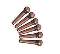 Accessorio di Ricambio per Chitarra 6 Pezzi Perni Per Ponte Per Chitarra Acustica In Metallo, Corde Per Chitarra, Perni Per Corde A Cono Fissi, Chiodi Per Corde (Color : 01)