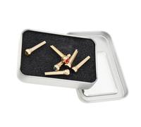 Accessorio di Ricambio per Chitarra 6 Pezzi Perni Per Ponte Per Chitarra Acustica Perni Per Ponte Con Testa Colorata In Ottone Per Parti Di Chitarra Folk