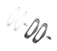 Accessorio di Ricambio per Chitarra Anello Di Montaggio Per Telaio Pickup Per Chitarra Da 4 Pezzi Anello Per Pickup Humbucker Piatto In Metallo A Bobina Singola