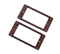 Accessorio di Ricambio per Chitarra Anello Di Montaggio Pickup In Palissandro Da 2 Pezzi Con Viti Per Parti Di Eck E Ponte Per Chitarra
