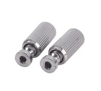 Accessorio di Ricambio per Chitarra Borchie Di Montaggio Per Sistema Tremolo Per Chitarra Argento Da 2 Pezzi Da 10 Mm Con Altezza Regolabile
