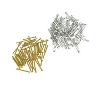 Accessorio di Ricambio per Chitarra Confezione Da 50 Viti Per Altezza Pickup Humbucker Con Filettatura Imperiale, Viti Per Pickup Per Chitarra Con Molle (Color : 02)