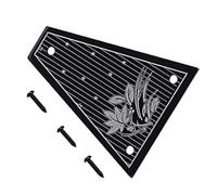 Accessorio di Ricambio per Chitarra Copertura Per Truss Rod In Alluminio Con Parti Di Viti Per Parti Di Ricambio Per Chitarra Elettrica