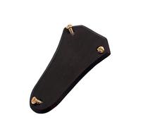 Accessorio di Ricambio per Chitarra Copertura Per Truss Rod Per Chitarra Acustica In Ebano Con 3 Viti Di Montaggio. Parti Di Ricambio Per Chitarra