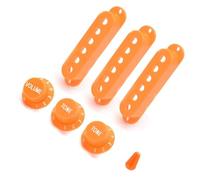 Accessorio di Ricambio per Chitarra Copri Pickup Single Coil Con Punta Per Interruttore Per Chitarra Kit Manopola A 1 Volume E 2 Toni Per Parti Di Chitarre Stile ST (Color : 05)