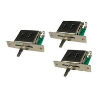 Accessorio di Ricambio per Chitarra Interruttore Per Chitarra A 3 Vie Da 10 Pezzi Per Le Parti Del Selettore Pickup Per Chitarra ST