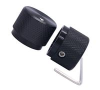 Accessorio di Ricambio per Chitarra Manopola Di Controllo Rotante In Alluminio Nero Da 2 Pezzi Per Manopole Di Controllo Del Volume Con Albero Da 6 Mm Di Diametro (Color : 01)