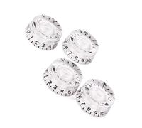 Accessorio di Ricambio per Chitarra Manopole Rotanti Per Il Controllo Del Tono Del Volume Della Chitarra Da 4 Pezzi Per La Sostituzione Delle Parti Della Chitarra Elettrica