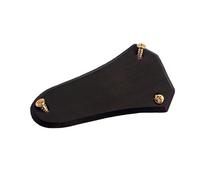 Accessorio di Ricambio per Chitarra Parti Di Ricambio Per Chitarra In Ebano Copertura Per Truss Rod A 3 Fori Con Set Di Viti Di Montaggio Da 3 Pezzi