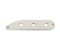 Accessorio di Ricambio per Chitarra Piastra Di Controllo Argento A 3 Vie Piastra Di Controllo Interruttore A Ponte Per Chitarra A 3 Fori Per Basso Stile For TL