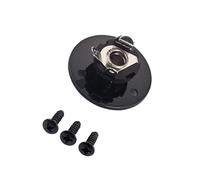 Accessorio di Ricambio per Chitarra Piastra Jack Per Chitarra Presa Jack Per Chitarra Da 6,35 Mm Presa Jack Pickup Ingresso Uscita Rotonda Con Viti (Color : 01)