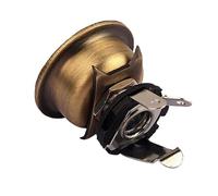 Accessorio di Ricambio per Chitarra Piastra Presa Jack Uscita Mono Da 6,35 Mm 1/4'' Per Parti Di Ricambio Per Chitarra For TL (Color : Gold)