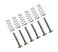Accessorio di Ricambio per Chitarra Set Di Viti E Molle Per Pickup Single Coil Per Chitarra Da 6 Pezzi Per Parti Di Pickup Per Chitarra Elettrica (Color : 02)