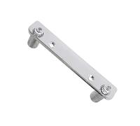 Accessorio di Ricambio per Chitarra Staffa Di Supporto Per Dado Per Ponte Tremolo Per Chitarra Sistema Tremolo A Doppia Chiusura Per Parti Di Chitarra Elettrica (Color : Silver)