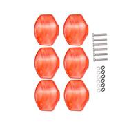 Accessorio di Ricambio per Chitarra Tappo Per Chiavi Standard Per Accordatura Per Chitarra Da 6 Pezzi Con Viti Per Parti Di Chitarra Acustica (Color : A)